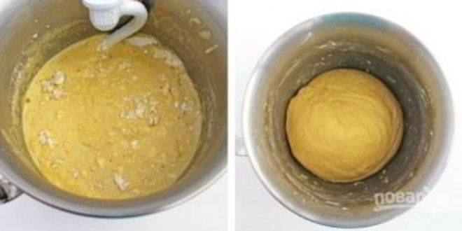 Рецепт булочек с творогом и изюмом