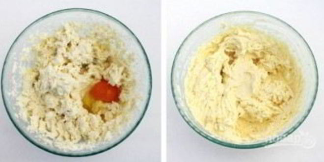 Рецепт булочек с творогом и изюмом