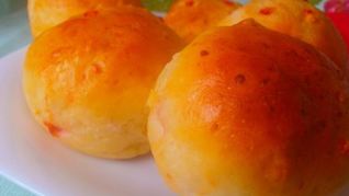 Рецепт Булочек с творогом и сладким красным перцем