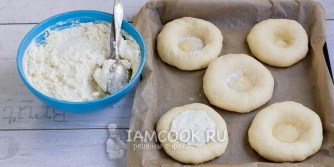 Рецепт домашних ватрушек с творогом