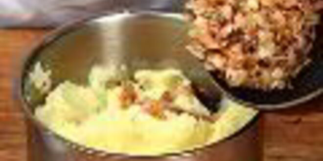 Рецепт картофельных булочек с луком