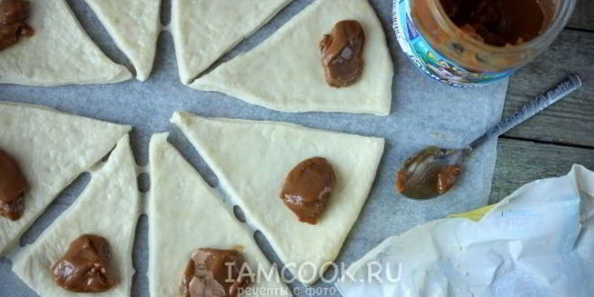 Рецепт круассанов из дрожжевого теста