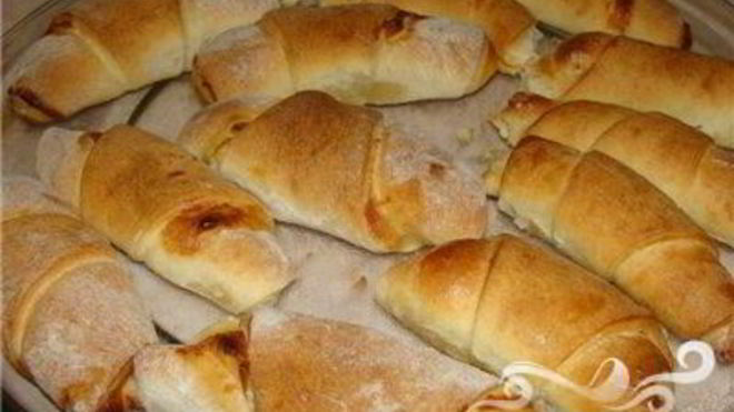 Рецепт Круассанов на кефире