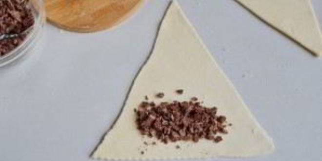 Рецепт круассанов с нутеллой