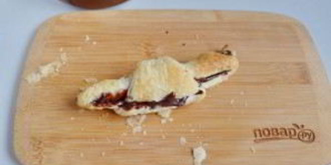 Рецепт круассанов с нутеллой