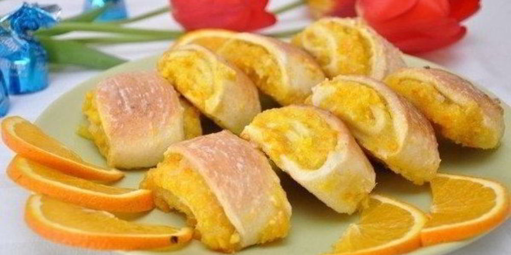 Как приготовить мягкие булочки с апельсином