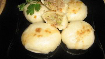 Рецепт Паровых булочек с мясом и капустой