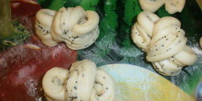 Рецепт плюшек с маком