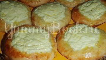 Рецепт Сдобных ватрушек с творогом по ГОСТу