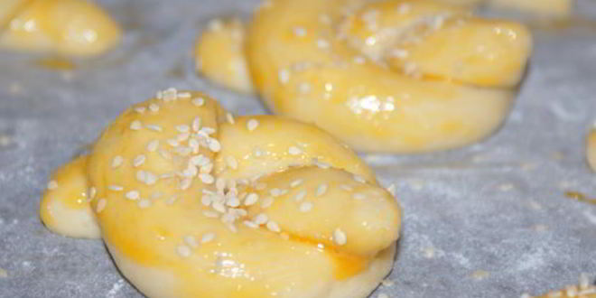 Рецепт сырно-чесночных булочки