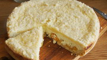 Рецепт Творожной королевской ватрушки с курагой