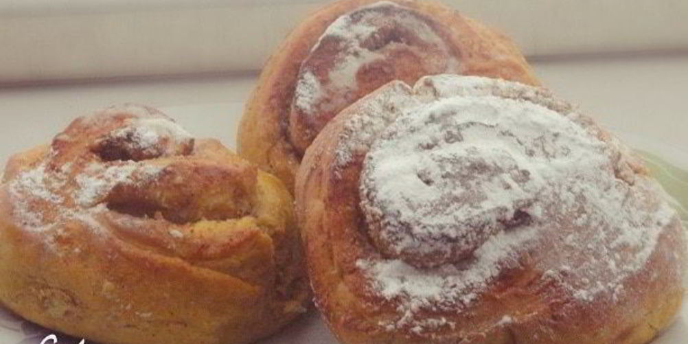 Как приготовить тыквенные булочки с миндалем и корицей