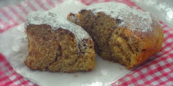 Рецепт тыквенных булочек с миндалем и корицей