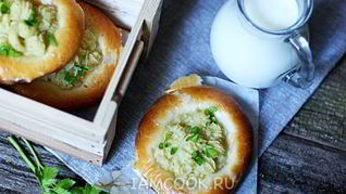 Рецепт Ватрушек с картошкой