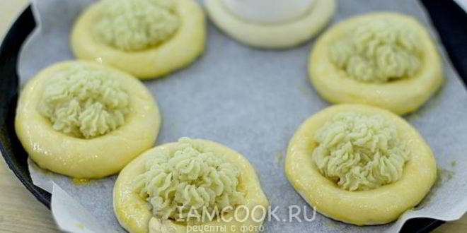 Рецепт ватрушек с картошкой
