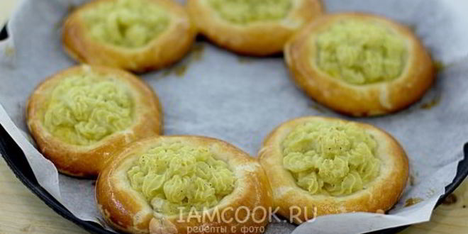 Рецепт ватрушек с картошкой
