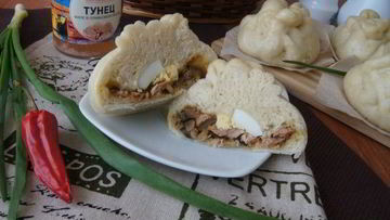 Рецепт Вьетнамских паровых булочек В nh h і