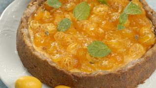 Рецепт Апельсинового чизкейка с кумкватами