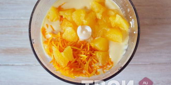 Рецепт апельсинового чизкейка