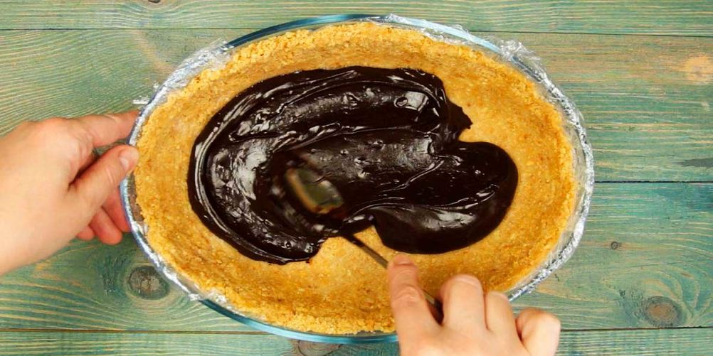 Как приготовить банановый чизкейк с шоколадом