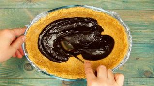 Рецепт Бананового чизкейка с шоколадом