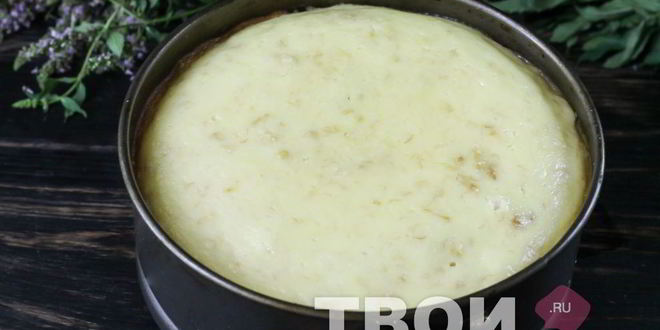 Рецепт бананового чизкейка