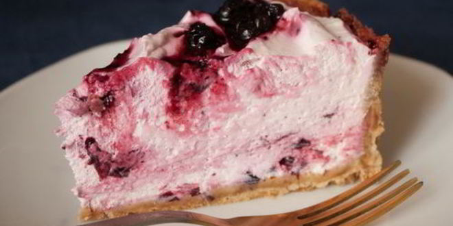 Рецепт черничного чизкейка без выпечки