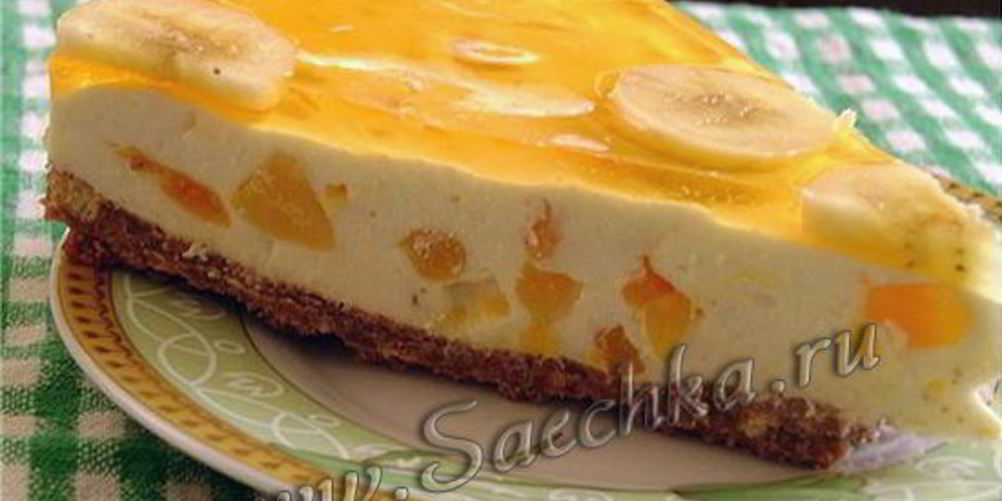 Как приготовить чизкейк без выпечки абрикосовый рай