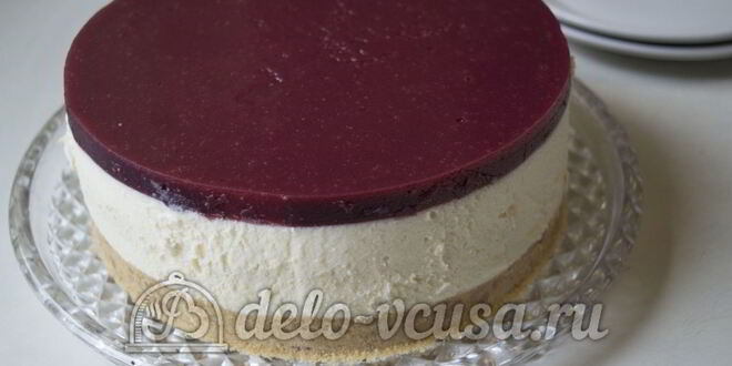 Рецепт чизкейка без выпечки с маскарпоне