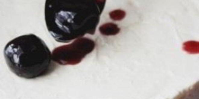 Рецепт чизкейка без выпечки с вишней