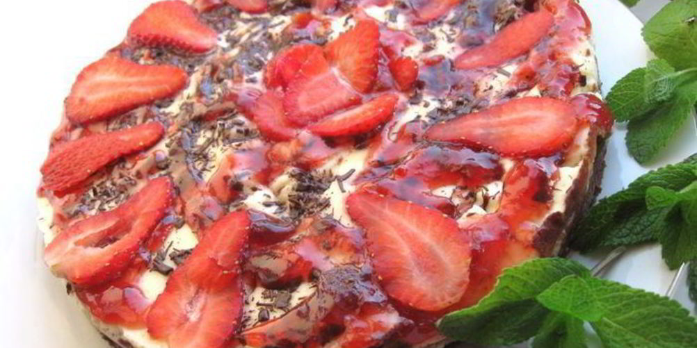 Как приготовить чизкейк клубника с шоколадом