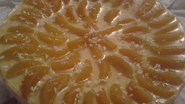 Рецепт Чизкейка Новогоднего с абрикосами