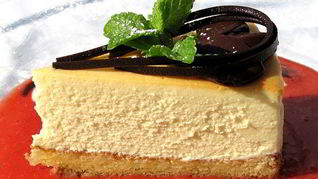 Рецепт Чизкейка с белым шоколадом на печенье
