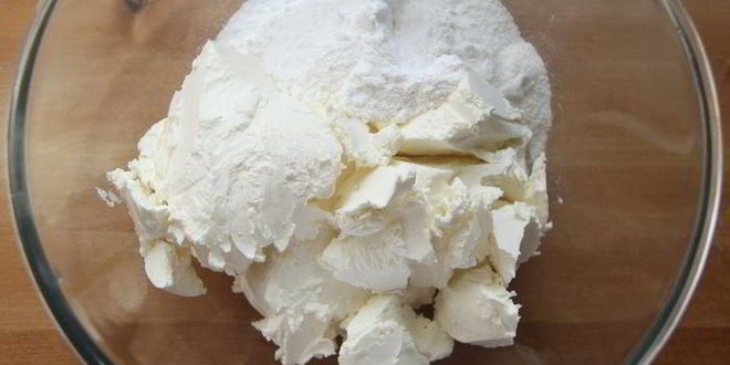 Рецепт чизкейка с корицей, яблоком и сахарным пеканом