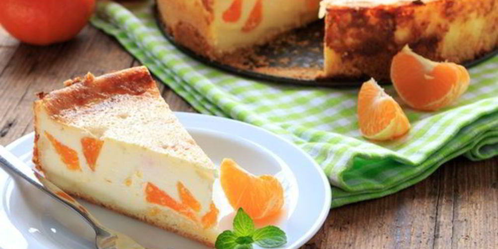 Как приготовить чизкейк с мандаринами