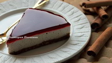 Рецепт Чизкейка с пряностями и глинтвейном