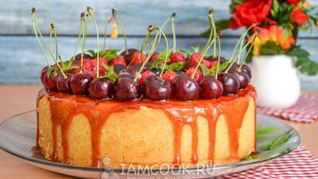 Рецепт Чизкейка с вишней