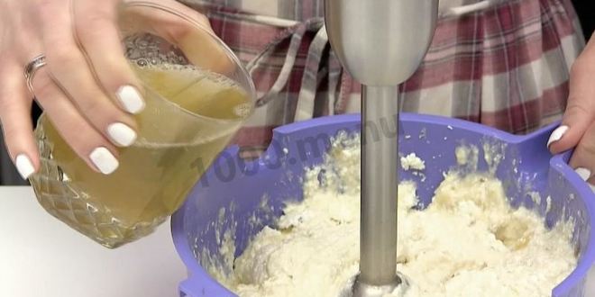 Рецепт фитнеса чизкейк с творогом, какао, бананами и овсянкой