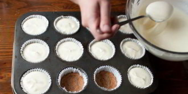 Рецепт мини-чизкейков с ягодами