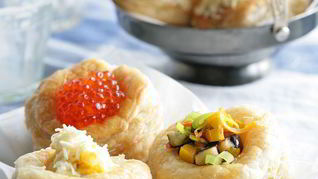 Рецепт Фаршированных волованов