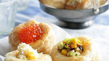 Рецепт Фаршированных волованов