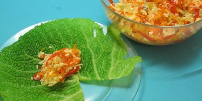 Рецепт капустных конвертиков