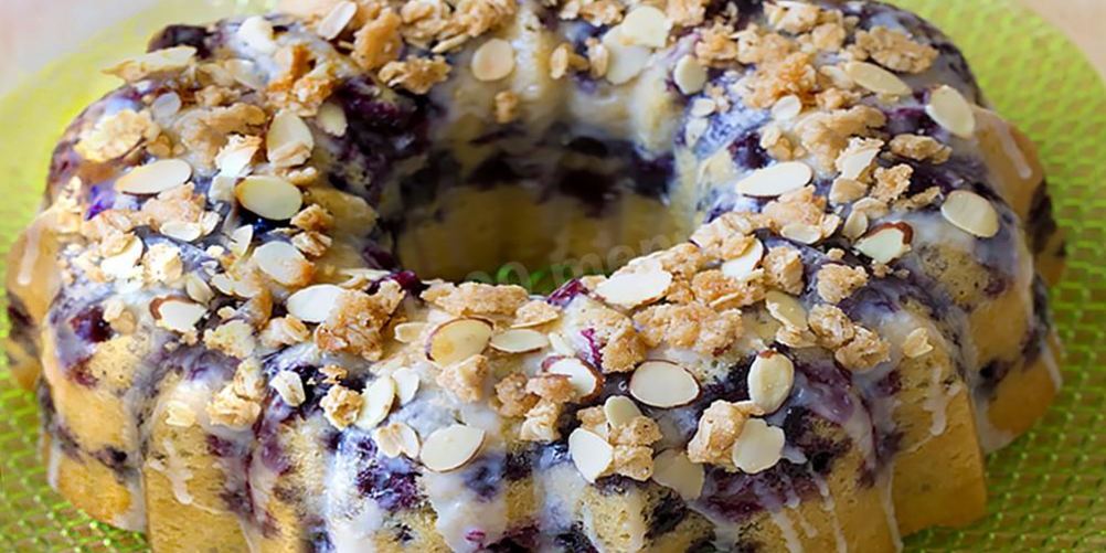 Как приготовить черничный кекс