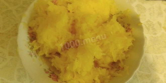 Рецепт кабачкового кекса с семечками