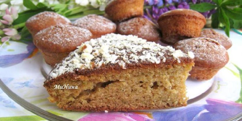 Как приготовить кекс капустно-имбирный