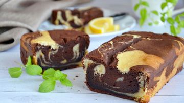 Рецепт Кекса Мраморного большого