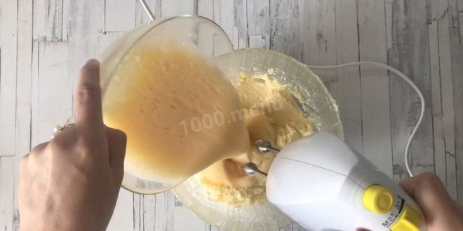 Рецепт кекса мраморного большого