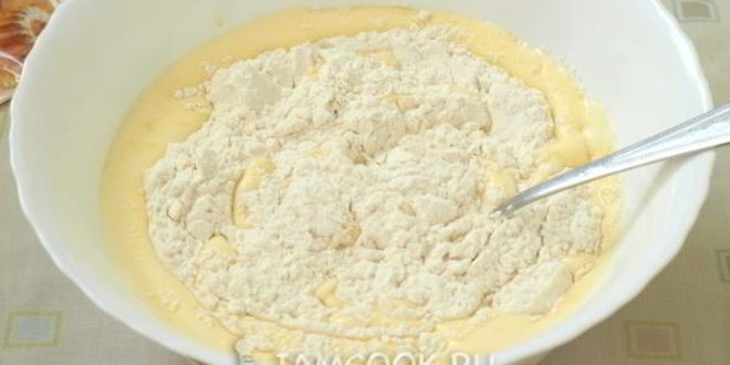 Рецепт кекса на кислом молоке