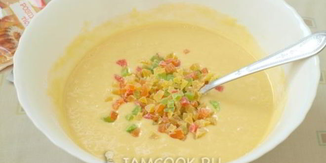 Рецепт кекса на кислом молоке