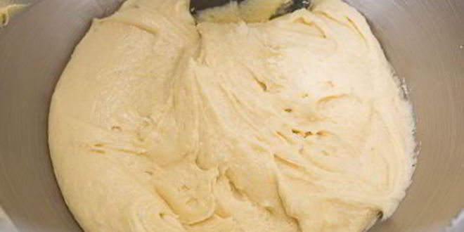 Рецепт кекса с кукурузной мукой и клюквой